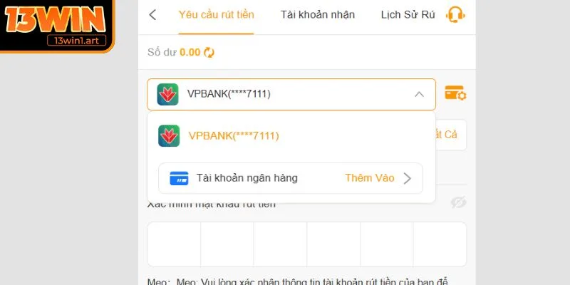 Qua giao dịch xác định 13WIN có lừa đảo?