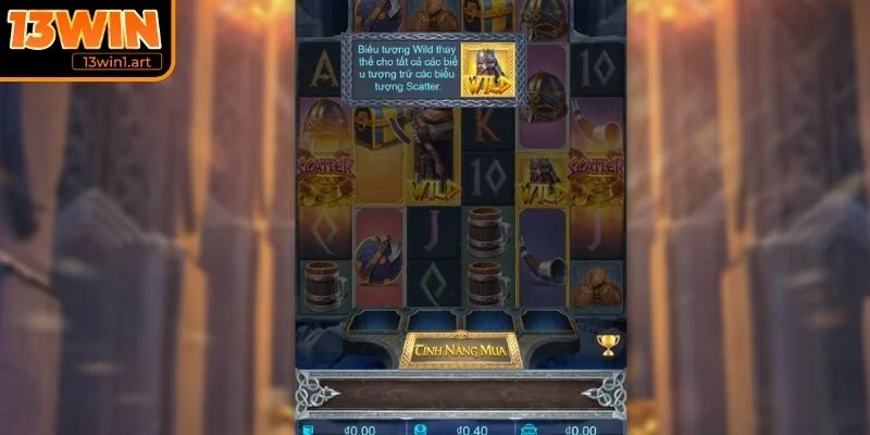 Biểu tượng Wild Rồng Băng