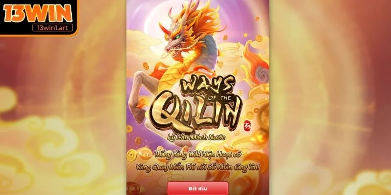 ky lan mach nuoc kham pha Khám phá game nổ hũ Kỳ Lân Mách Nước 13WIN