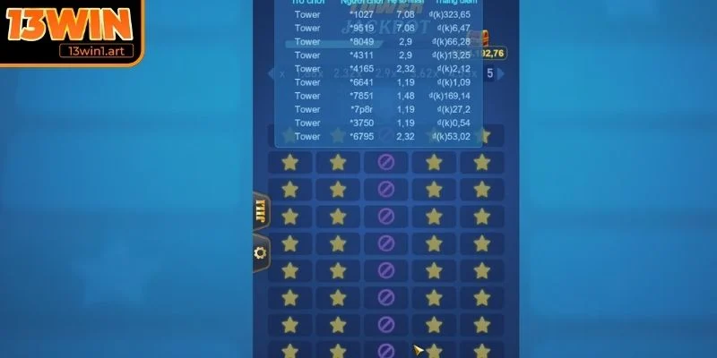 Giới thiệu về game Tháp 13 WIN